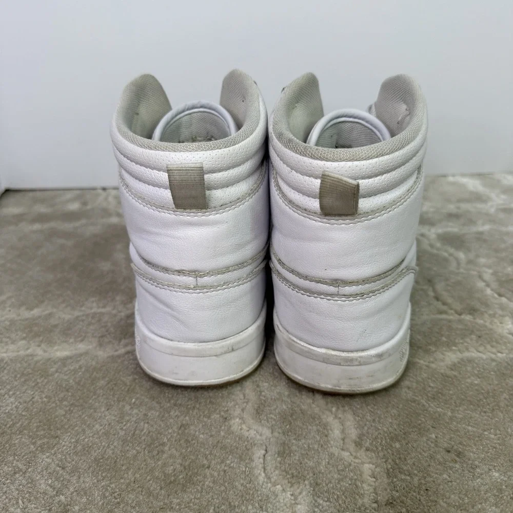 Levi's White High Top Sneakers‎ Size 8.5 Men's Shoes Preowned